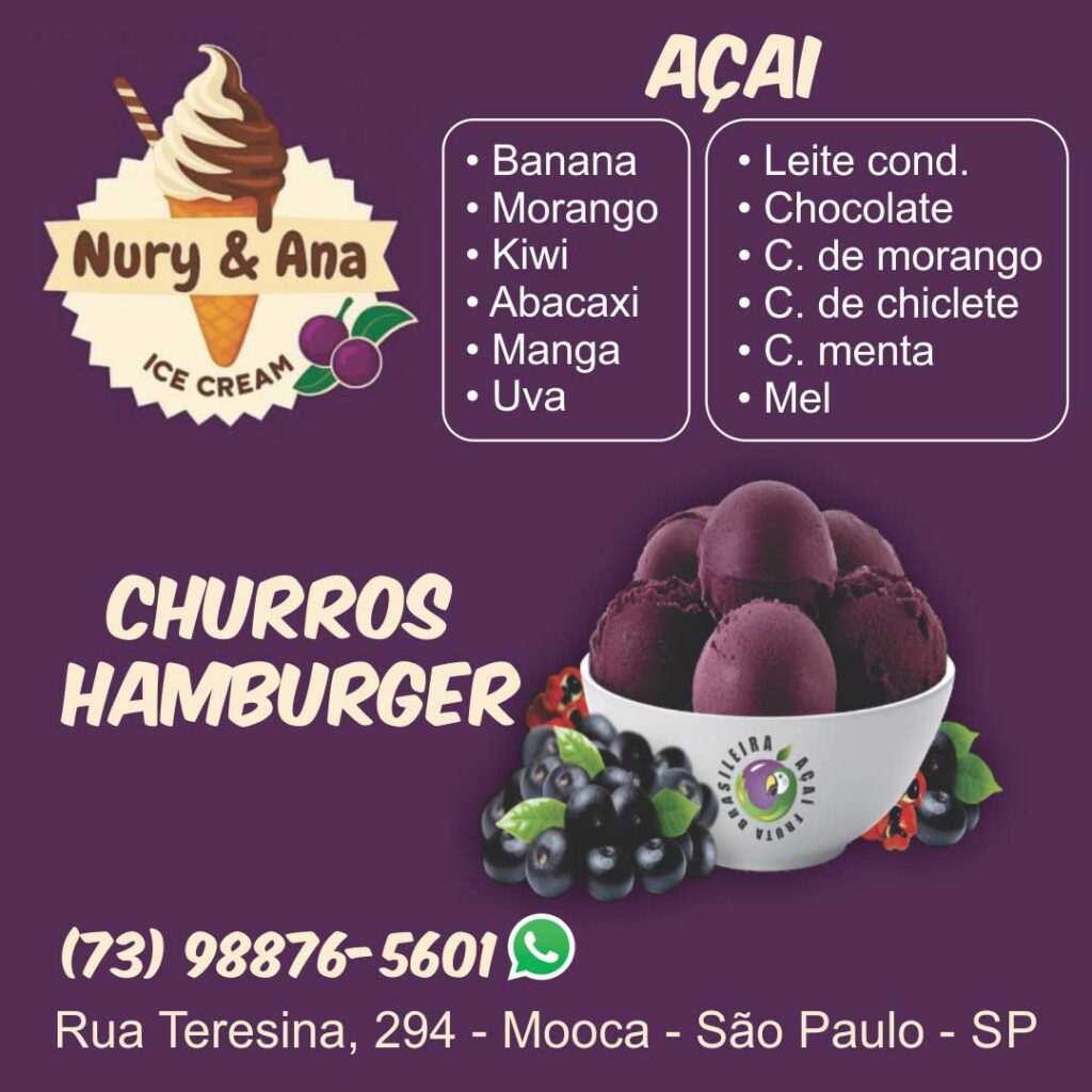 Nury & Ana Açaí – Mooca